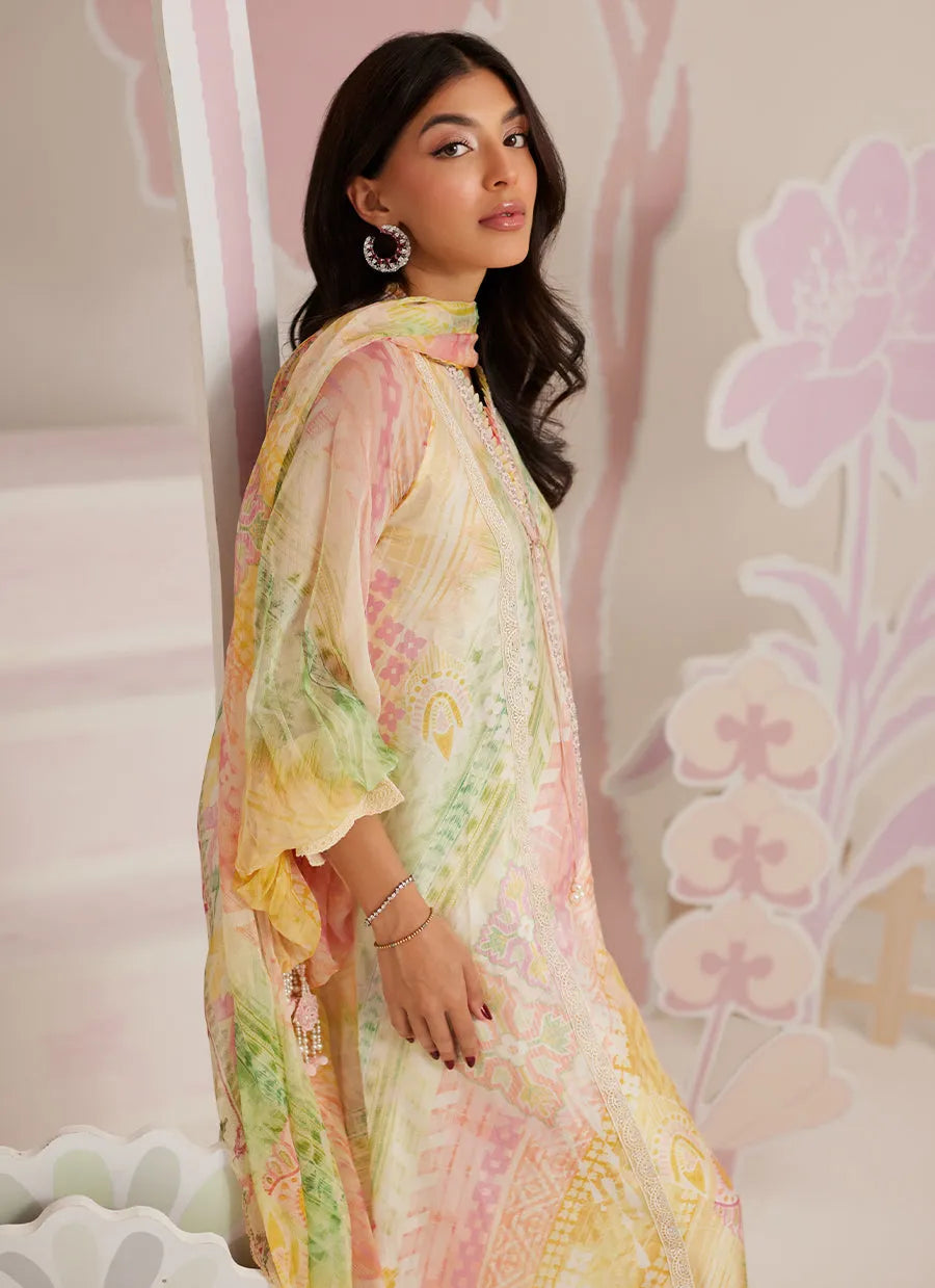 Farah Talib Aziz Ramadan Eid Frou Frou '26 - Aurelis Shirt And Dupatta