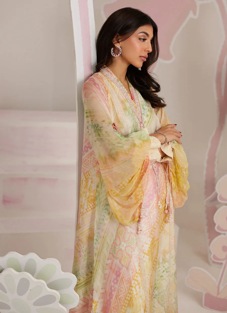 Farah Talib Aziz Ramadan Eid Frou Frou '26 - Aurelis Shirt And Dupatta