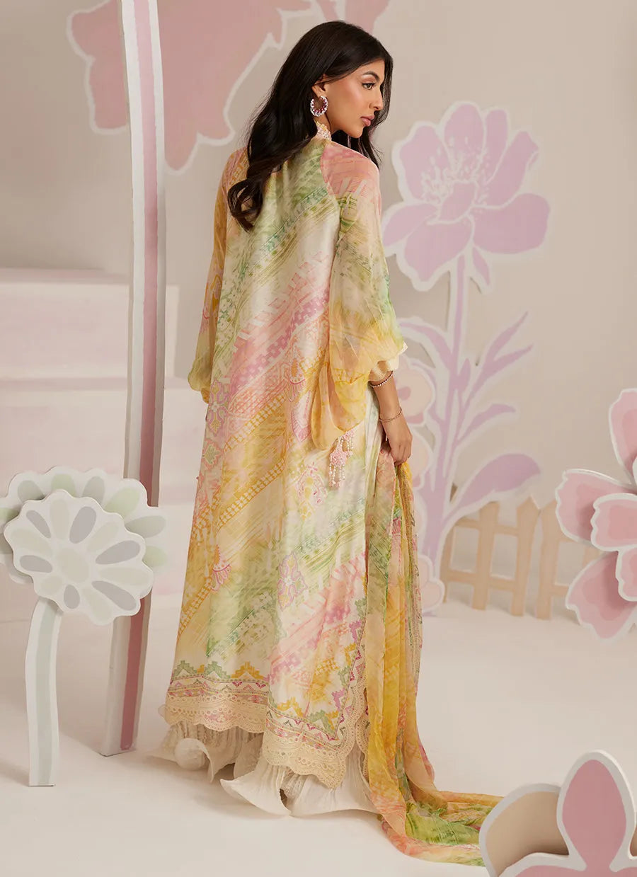 Farah Talib Aziz Ramadan Eid Frou Frou '26 - Aurelis Shirt And Dupatta