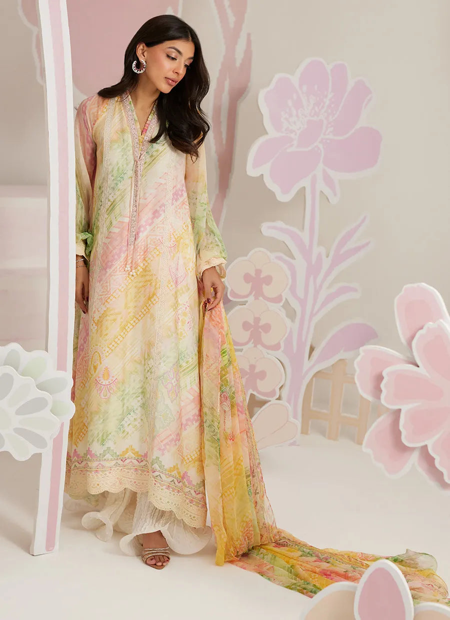 Farah Talib Aziz Ramadan Eid Frou Frou '26 - Aurelis Shirt And Dupatta