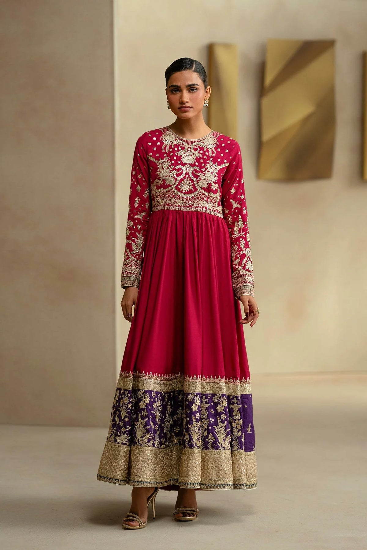 Ethnc Women Boutique '26 - EMBROIDERED PISHWAS | E1208/104/403
