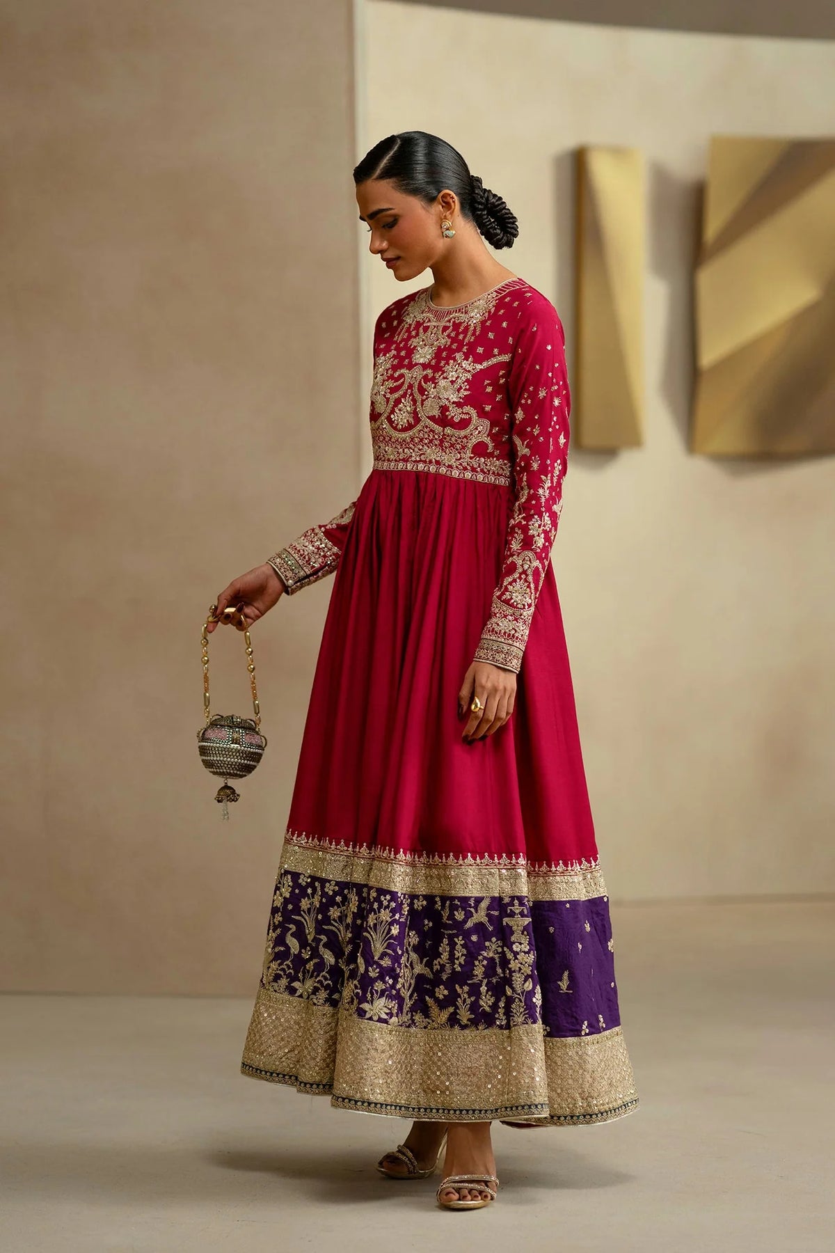 Ethnc Women Boutique '26 - EMBROIDERED PISHWAS | E1208/104/403