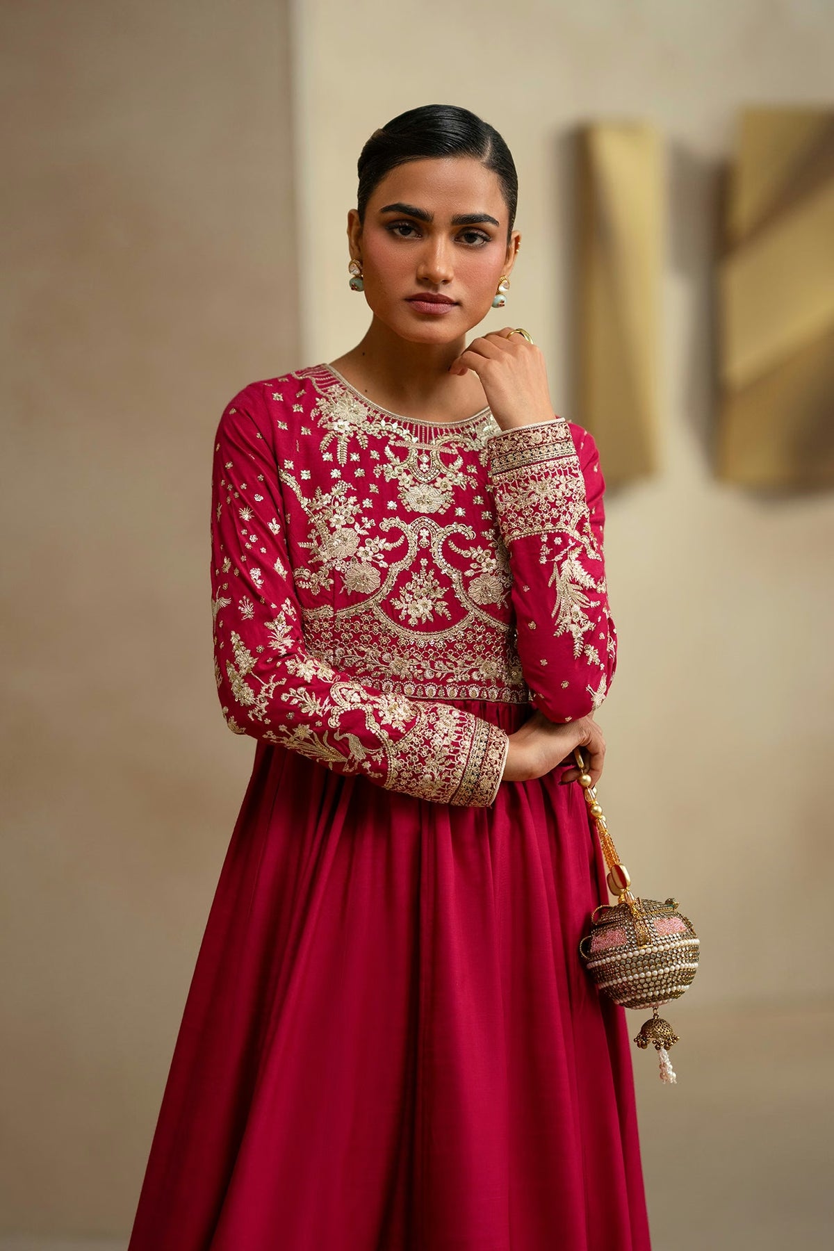 Ethnc Women Boutique '26 - EMBROIDERED PISHWAS | E1208/104/403