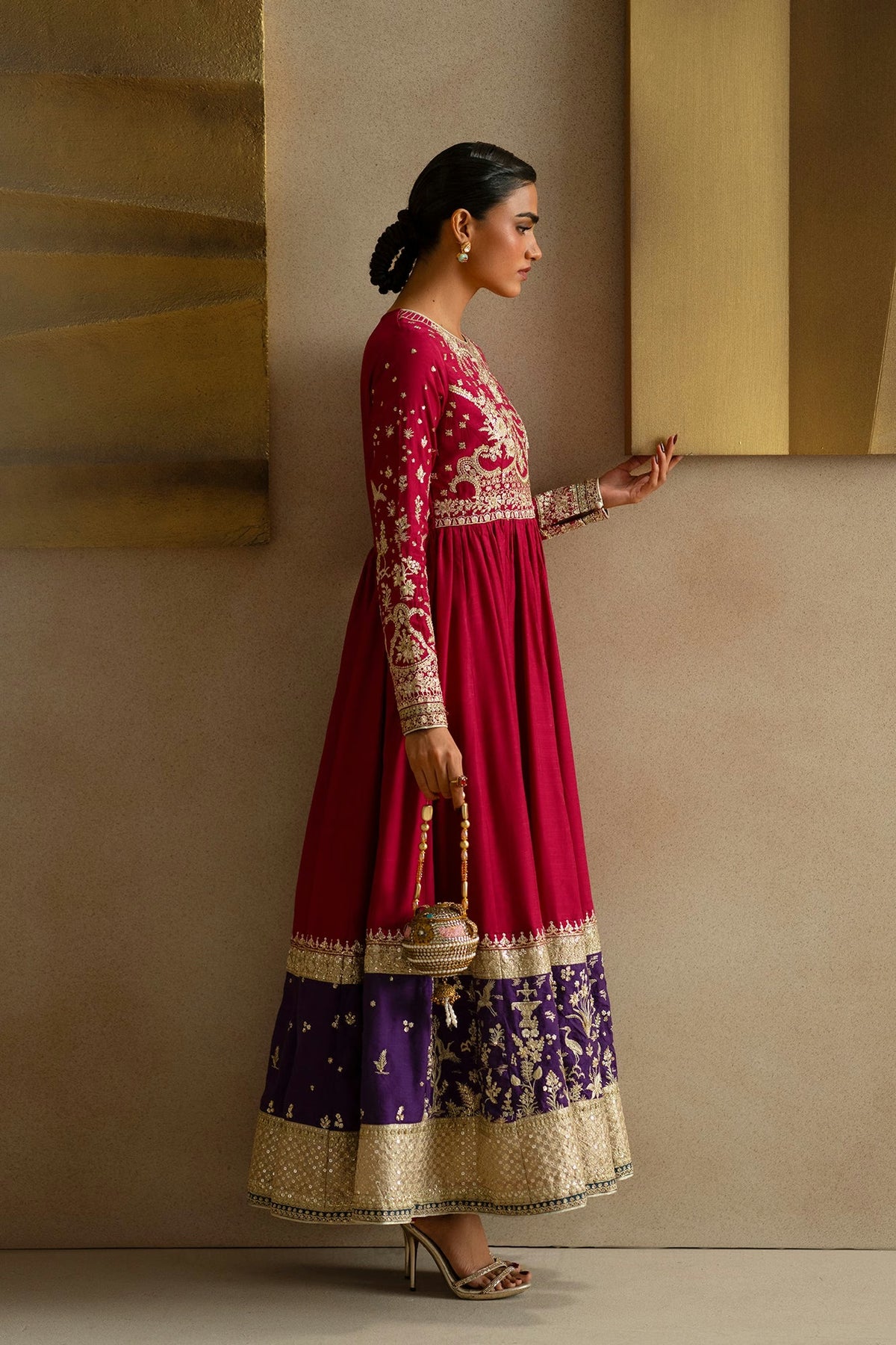 Ethnc Women Boutique '26 - EMBROIDERED PISHWAS | E1208/104/403