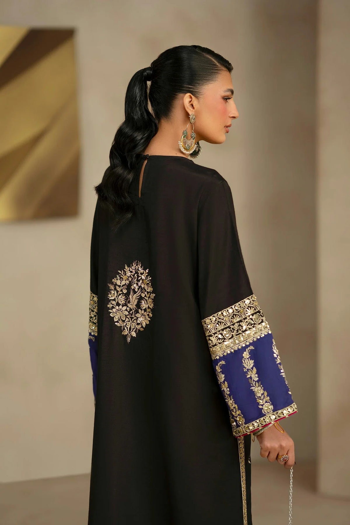 Ethnc Women Boutique '26 - EMBROIDERED KAFTAN | E1251-104-901