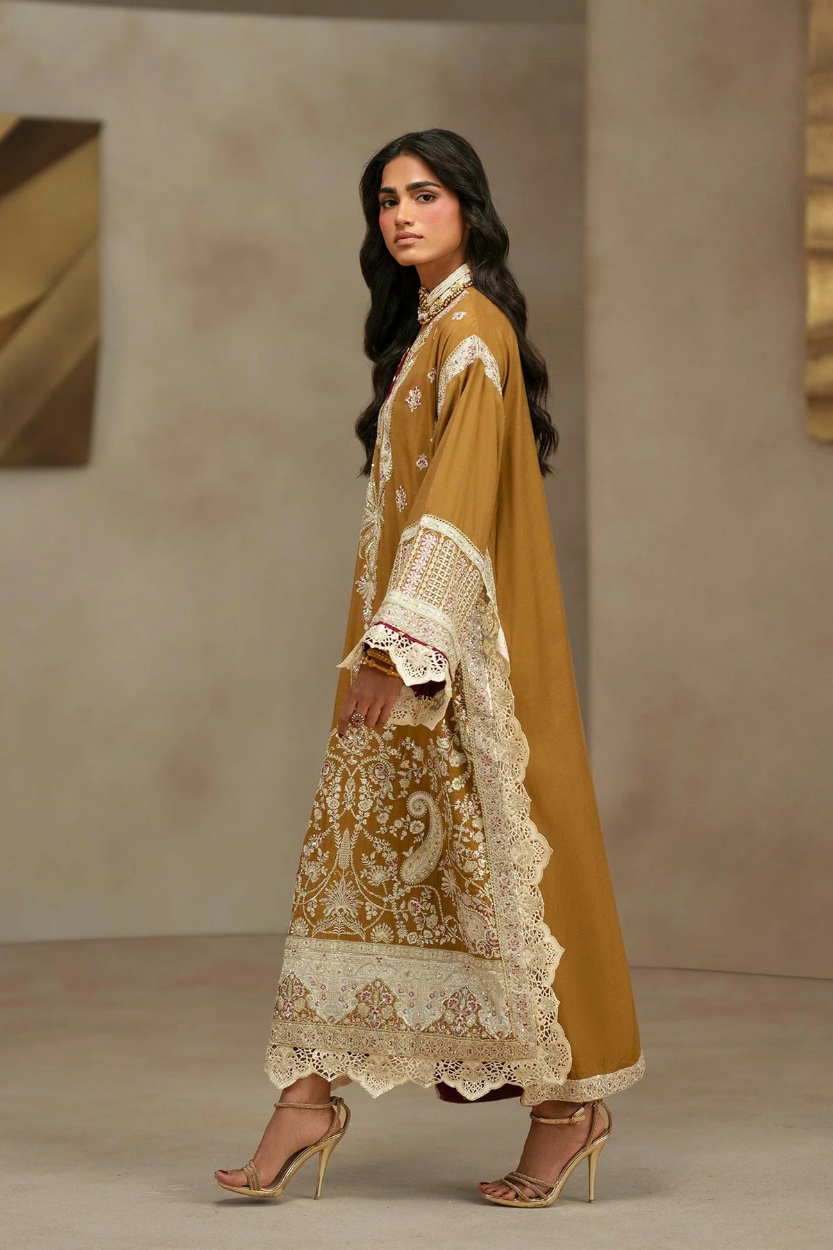 Ethnc Women Boutique '26 - EMBROIDERED KAFTAN | E1275-104-114