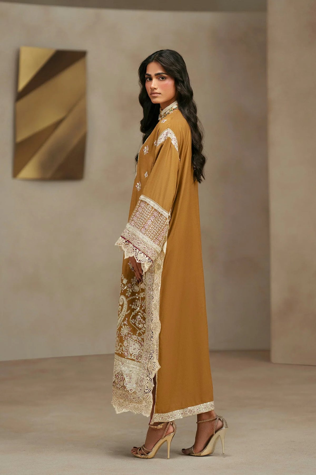 Ethnc Women Boutique '26 - EMBROIDERED KAFTAN | E1275-104-114