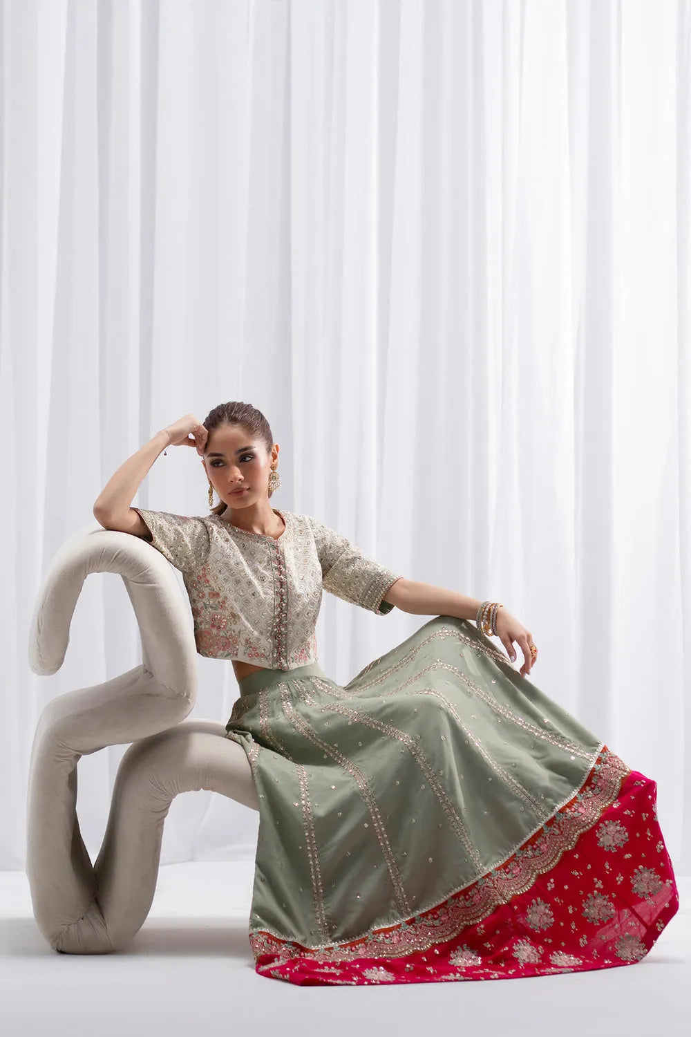 Ethnc Boutique Collection A/W '25 Drop III - Embroidered Suit | E0947/104/001