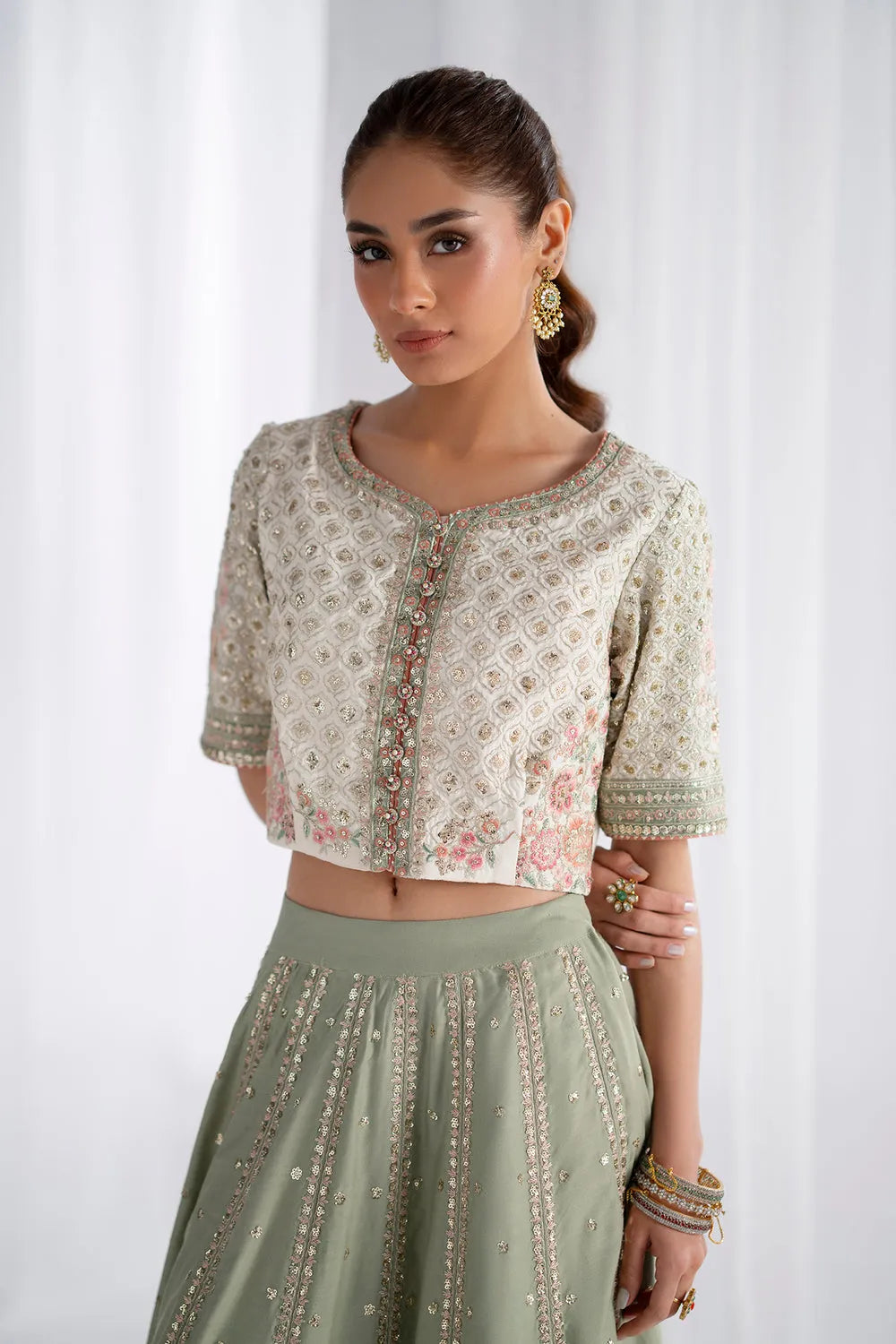 Ethnc Boutique Collection A/W '25 Drop III - Embroidered Suit | E0947/104/001