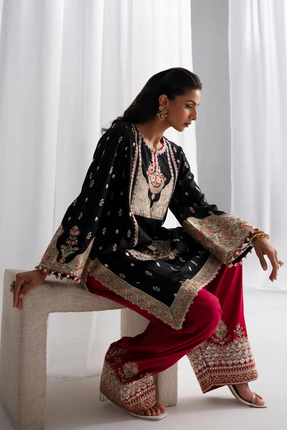 Ethnc Boutique Collection A/W '25 Drop III - Embroidered Suit | E0970/104/901