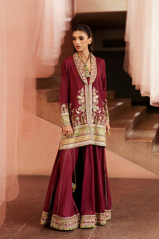 Ethnc Women Boutique '26 - Embroidered Suit | E1136/104/305