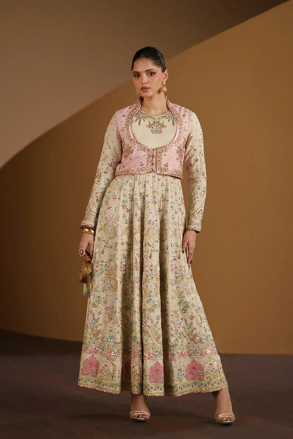 Ethnc Boutique Collection HS '26 - Embroidered Pishwas | E1204/104/002