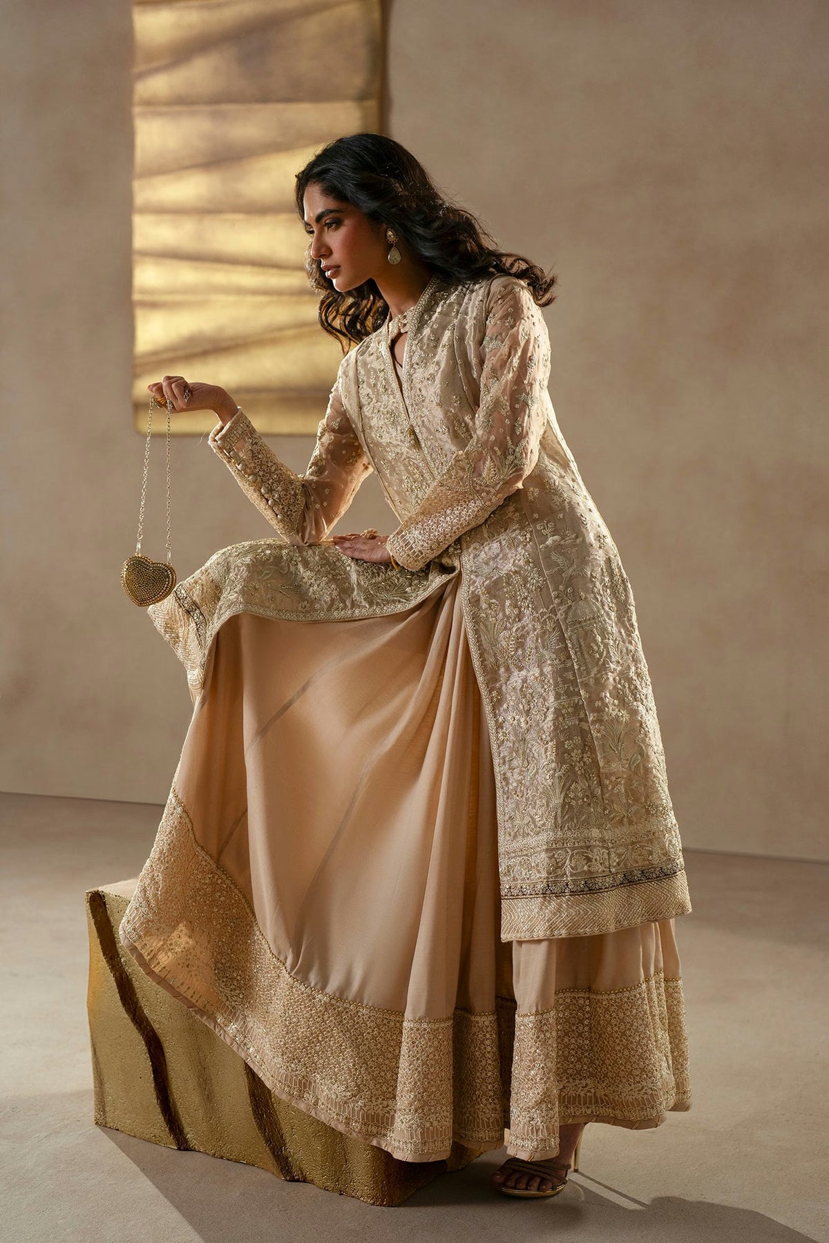 Ethnc Women Boutique '26 - EMBROIDERED SUIT | E1207/104/131