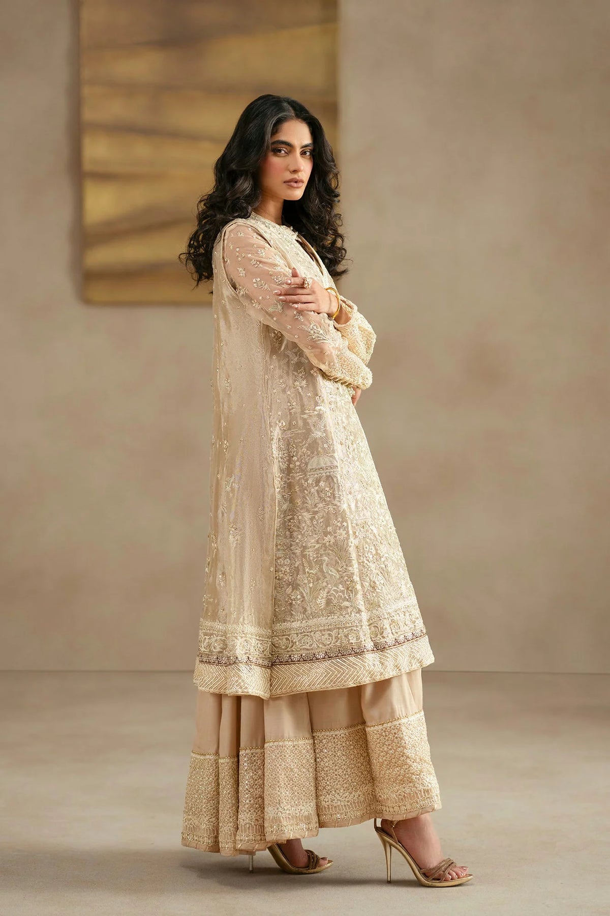 Ethnc Women Boutique '26 - EMBROIDERED SUIT | E1207/104/131