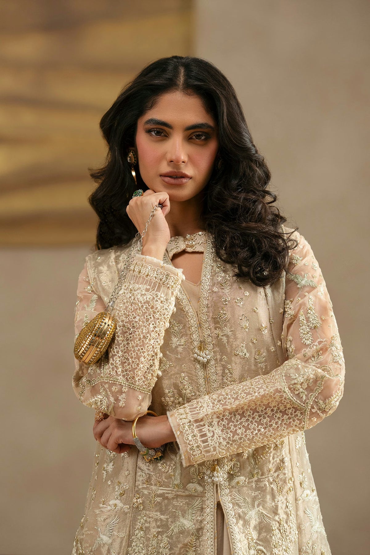 Ethnc Women Boutique '26 - EMBROIDERED SUIT | E1207/104/131