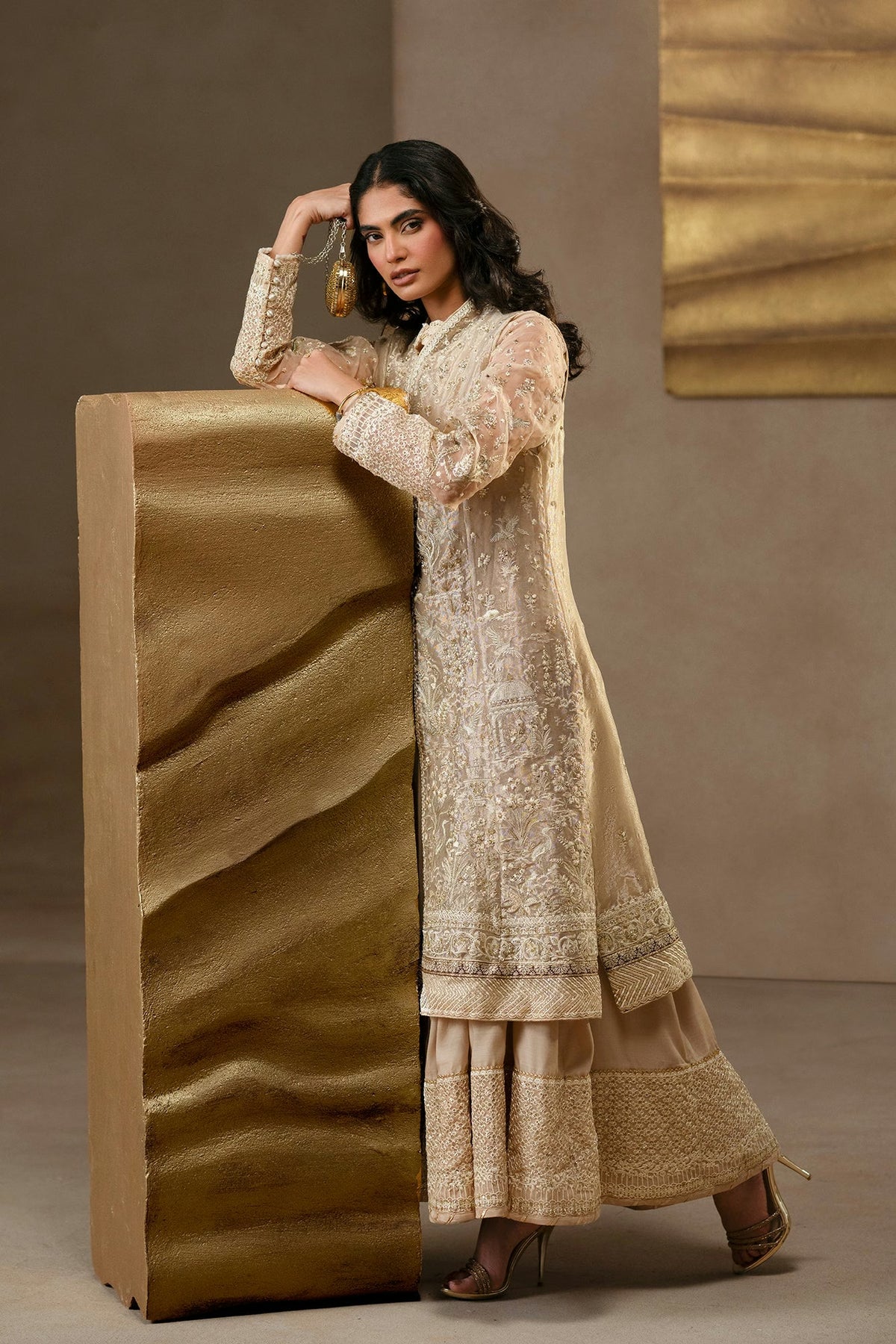 Ethnc Women Boutique '26 - EMBROIDERED SUIT | E1207/104/131