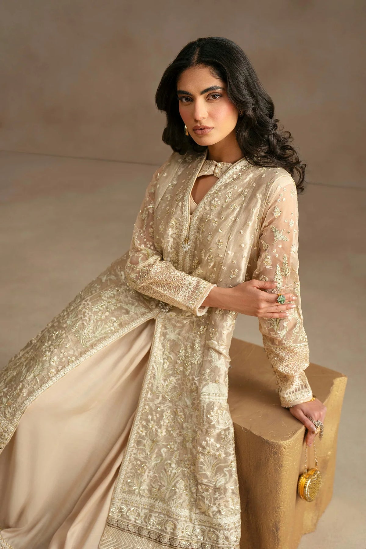 Ethnc Women Boutique '26 - EMBROIDERED SUIT | E1207/104/131