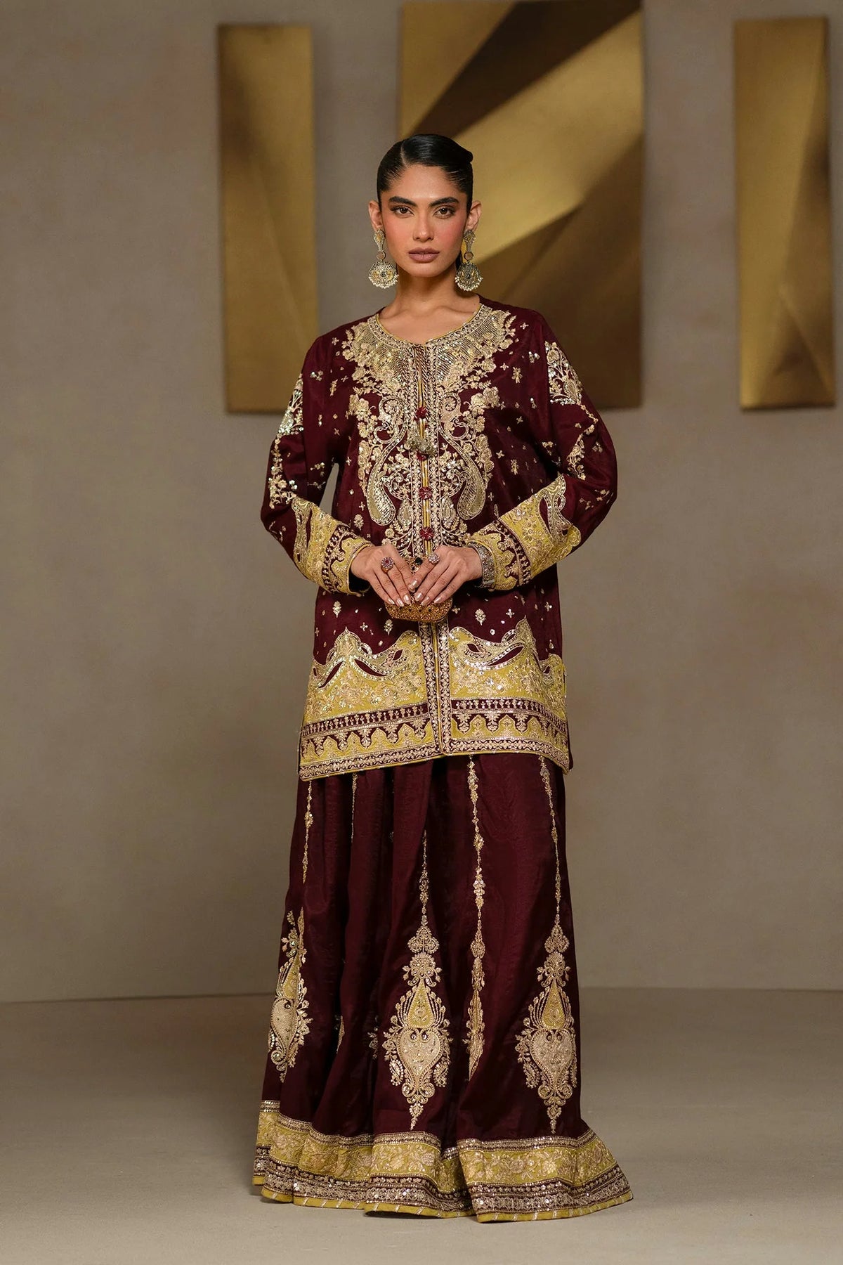 Ethnc Women Boutique '26 - EMBROIDERED SUIT | E1222/104/402