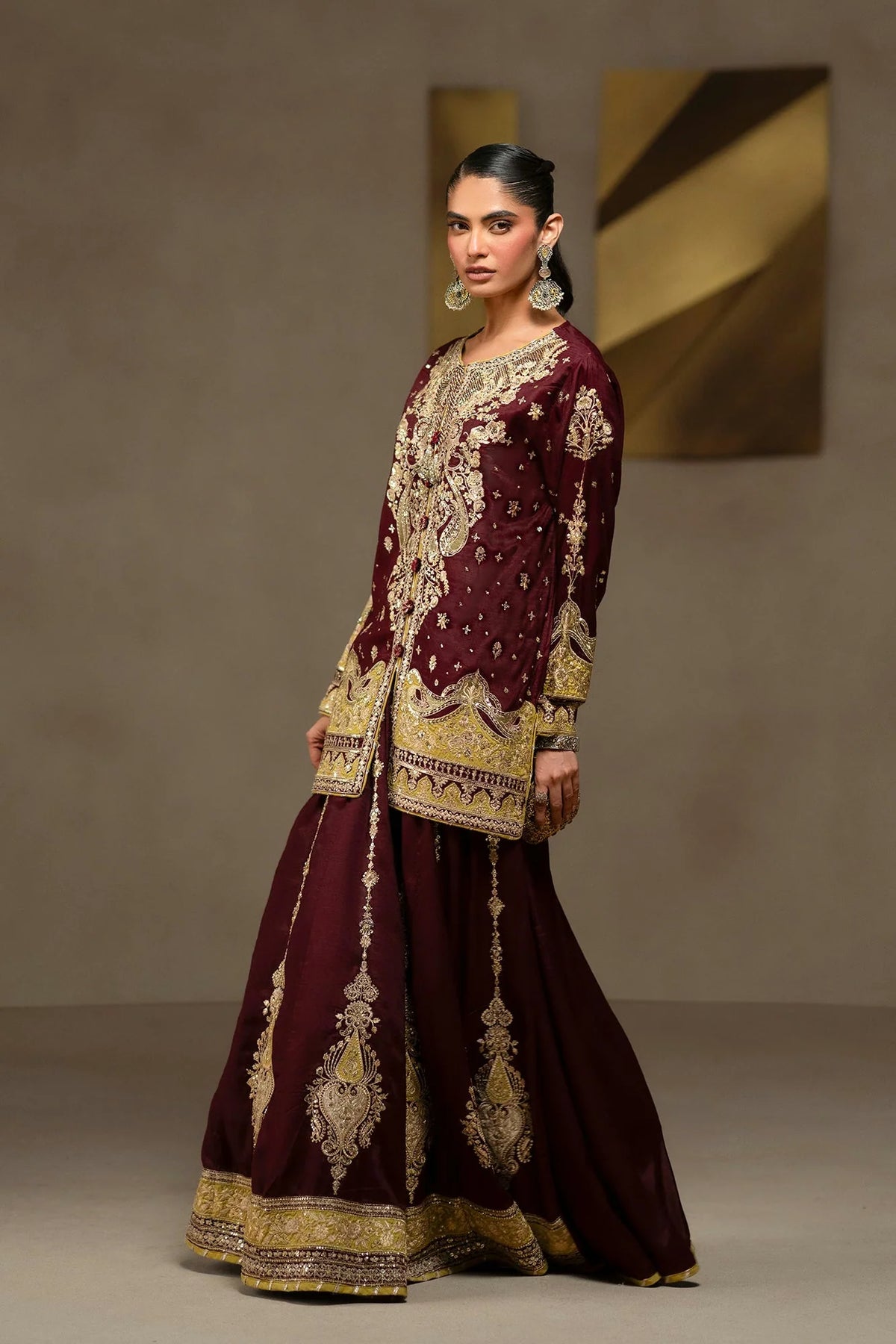 Ethnc Women Boutique '26 - EMBROIDERED SUIT | E1222/104/402