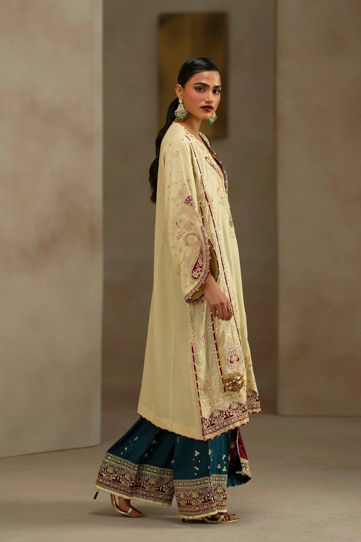 Ethnc Women Boutique '26 - EMBROIDERED SUIT | E1223/104/112