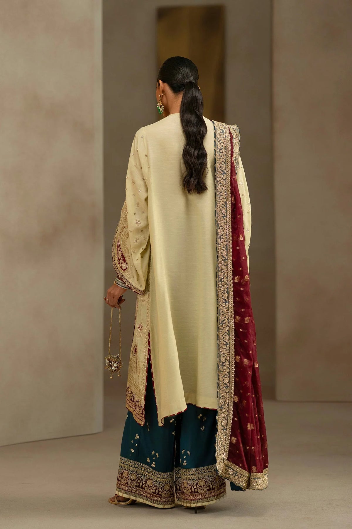 Ethnc Women Boutique '26 - EMBROIDERED SUIT | E1223/104/112