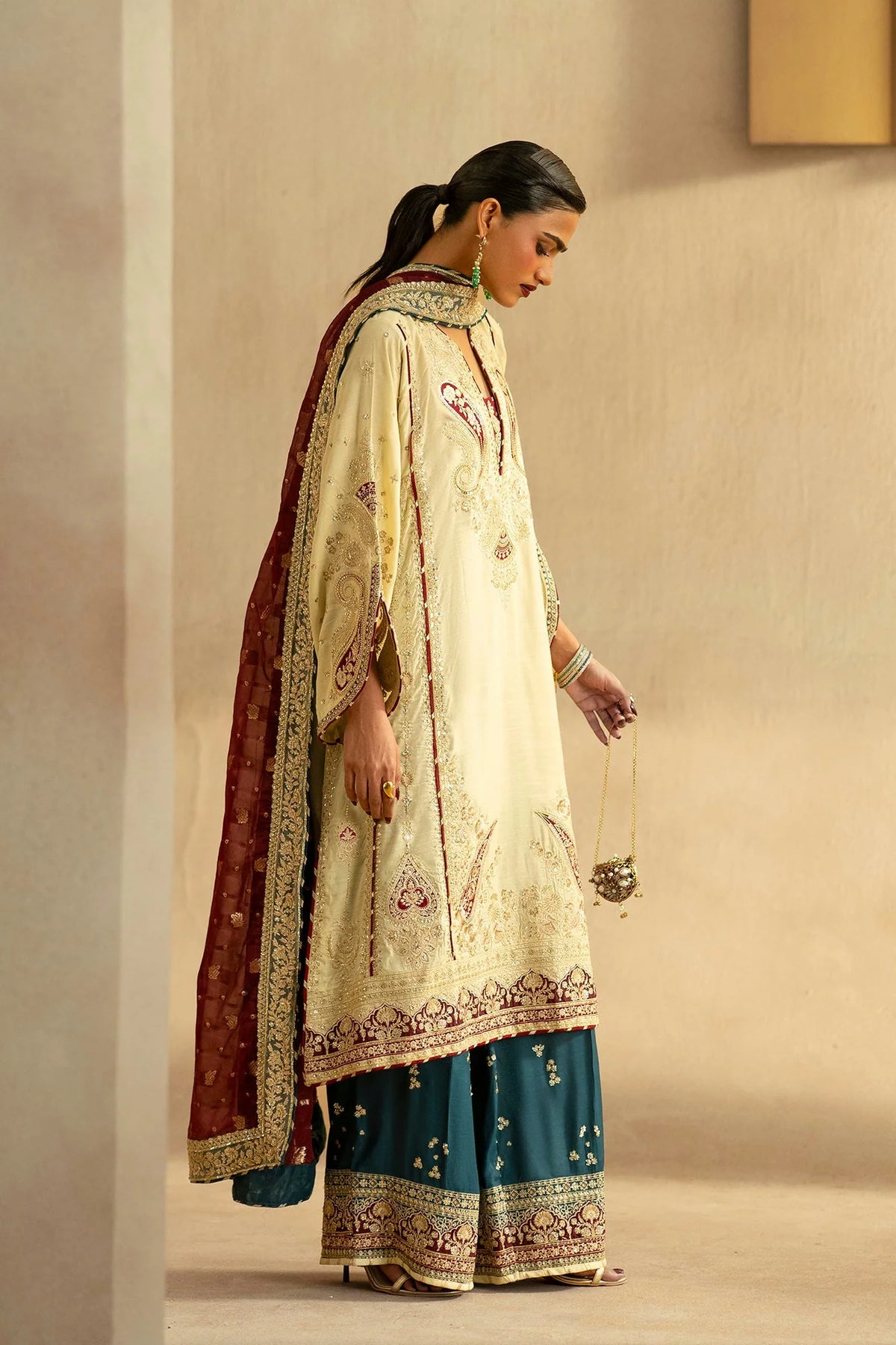 Ethnc Women Boutique '26 - EMBROIDERED SUIT | E1223/104/112