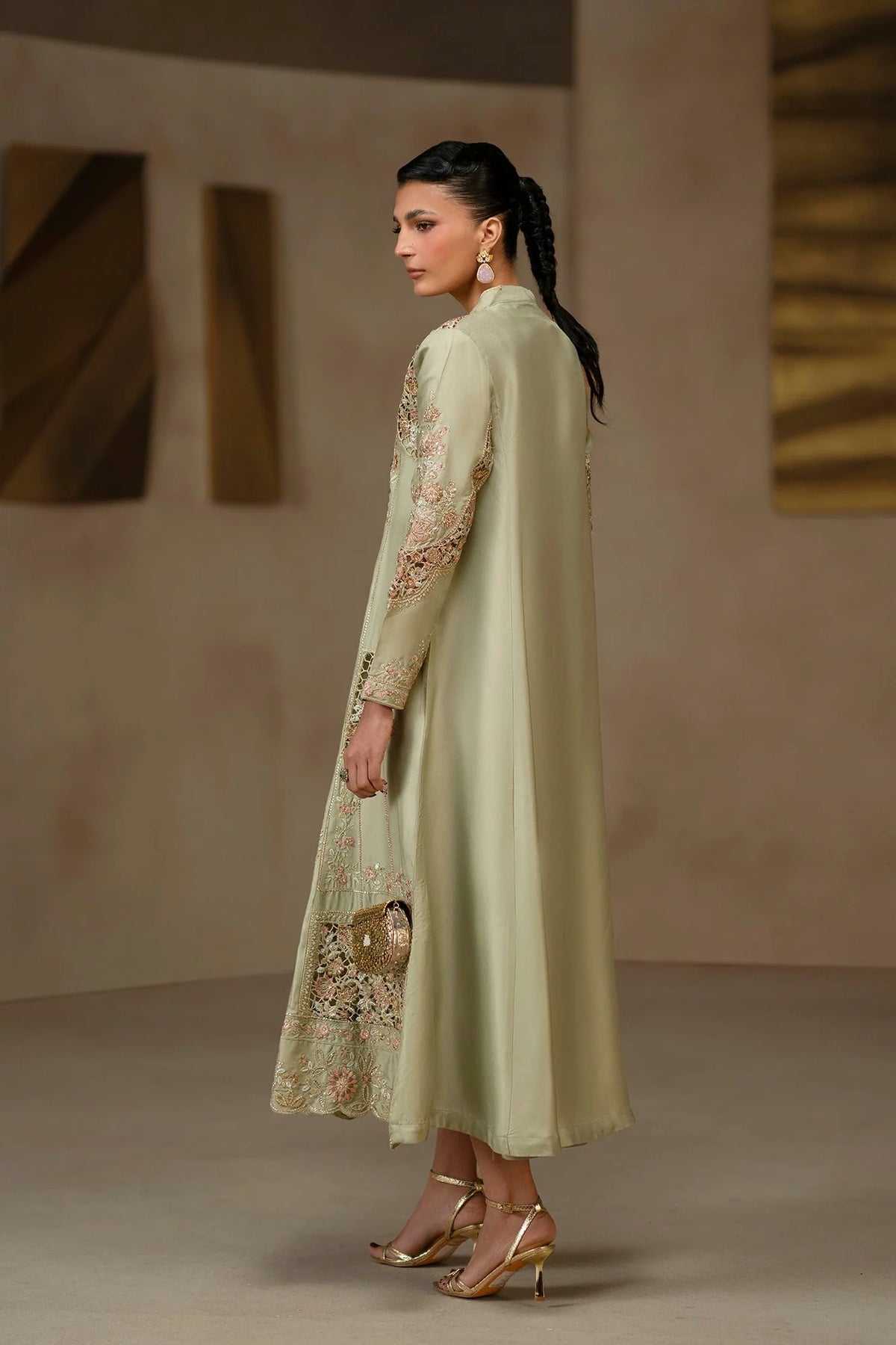 Ethnc Women Boutique '26 - EMBROIDERED DRESS | E1230-104-130