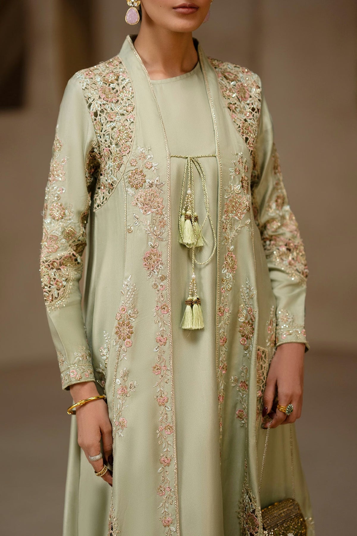 Ethnc Women Boutique '26 - EMBROIDERED DRESS | E1230-104-130