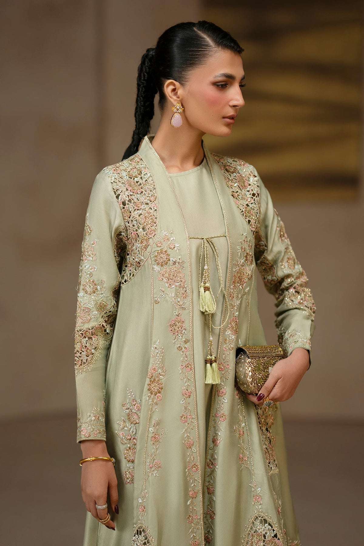 Ethnc Women Boutique '26 - EMBROIDERED DRESS | E1230-104-130