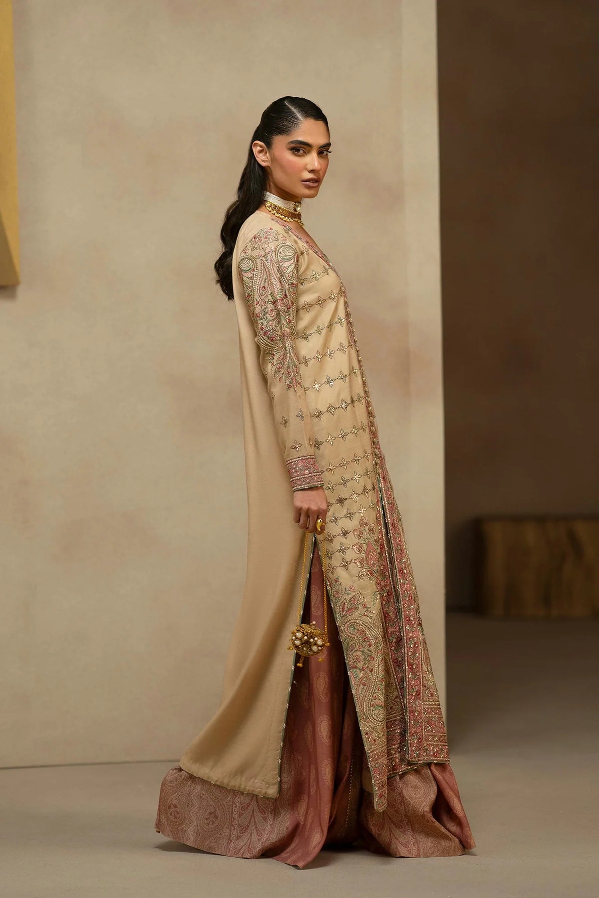 Ethnc Women Boutique '26 - EMBROIDERED SUIT | E1247-104-808