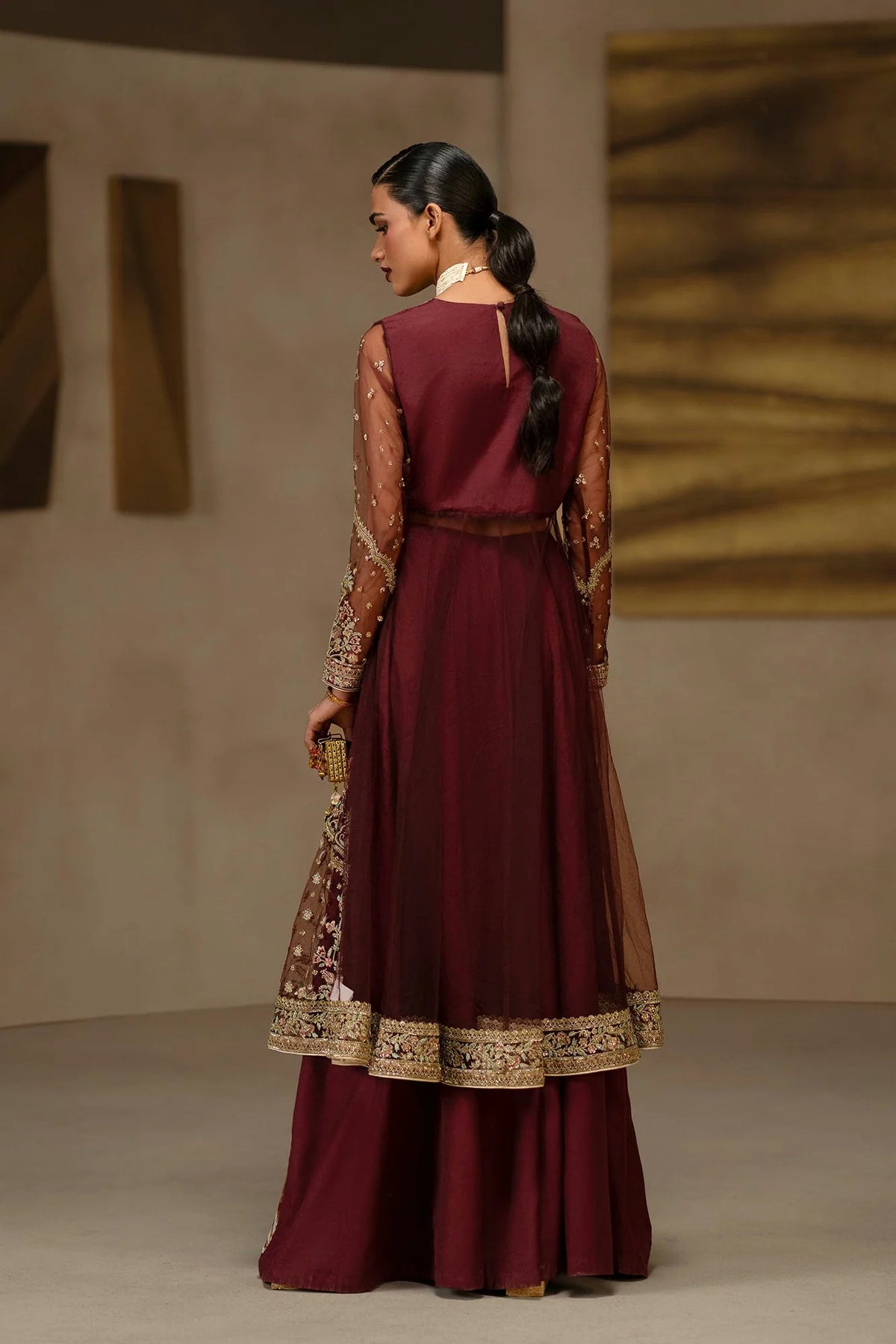 Ethnc Women Boutique '26 - EMBROIDERED SUIT | E1254-104-305