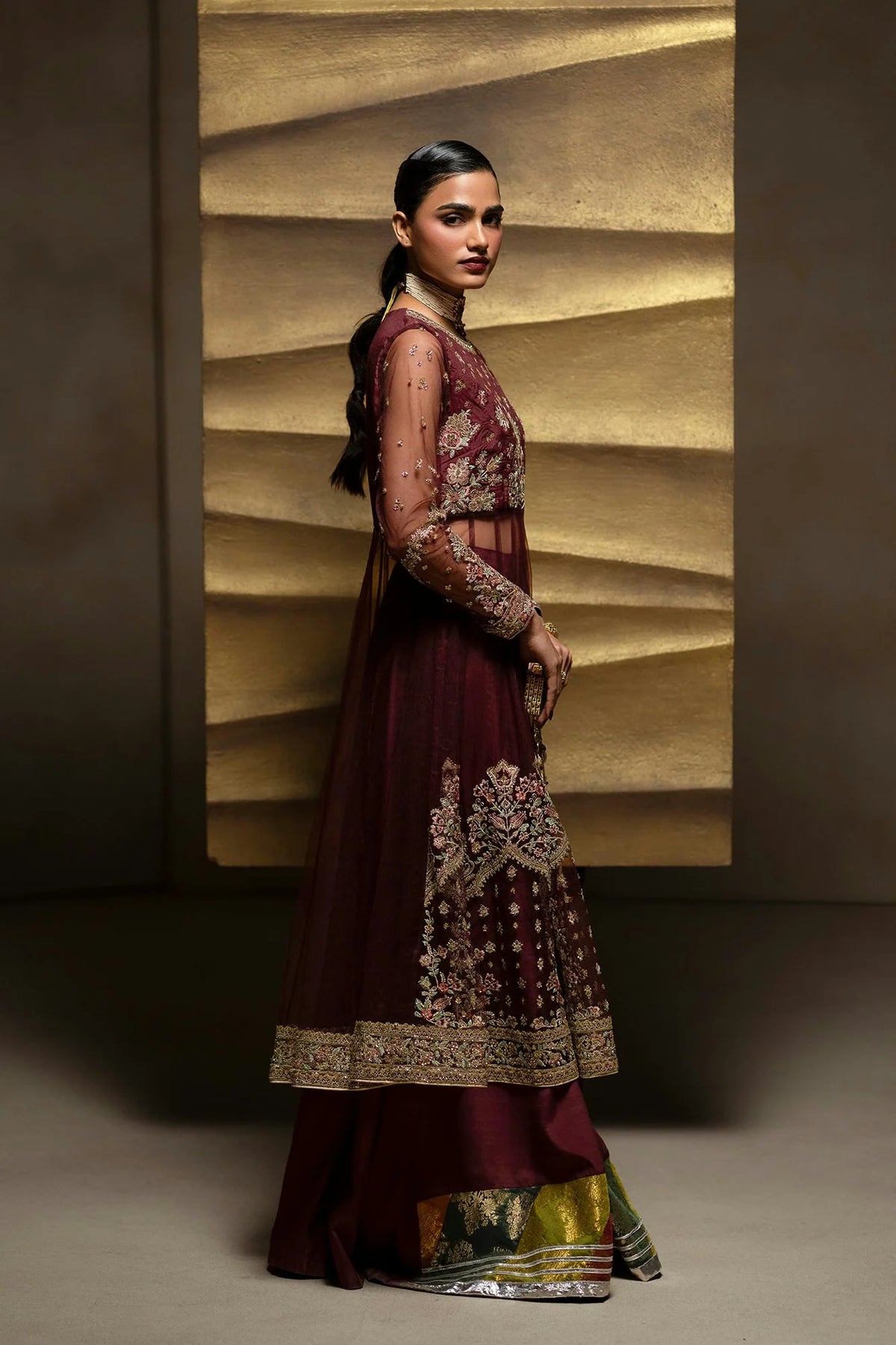 Ethnc Women Boutique '26 - EMBROIDERED SUIT | E1254-104-305