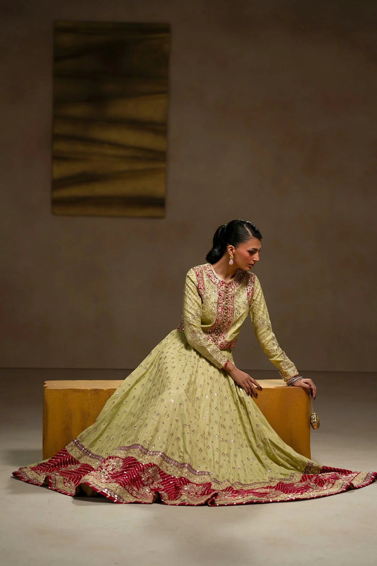 Ethnc Women Boutique '26 - EMBROIDERED SUIT | E1255-104-130