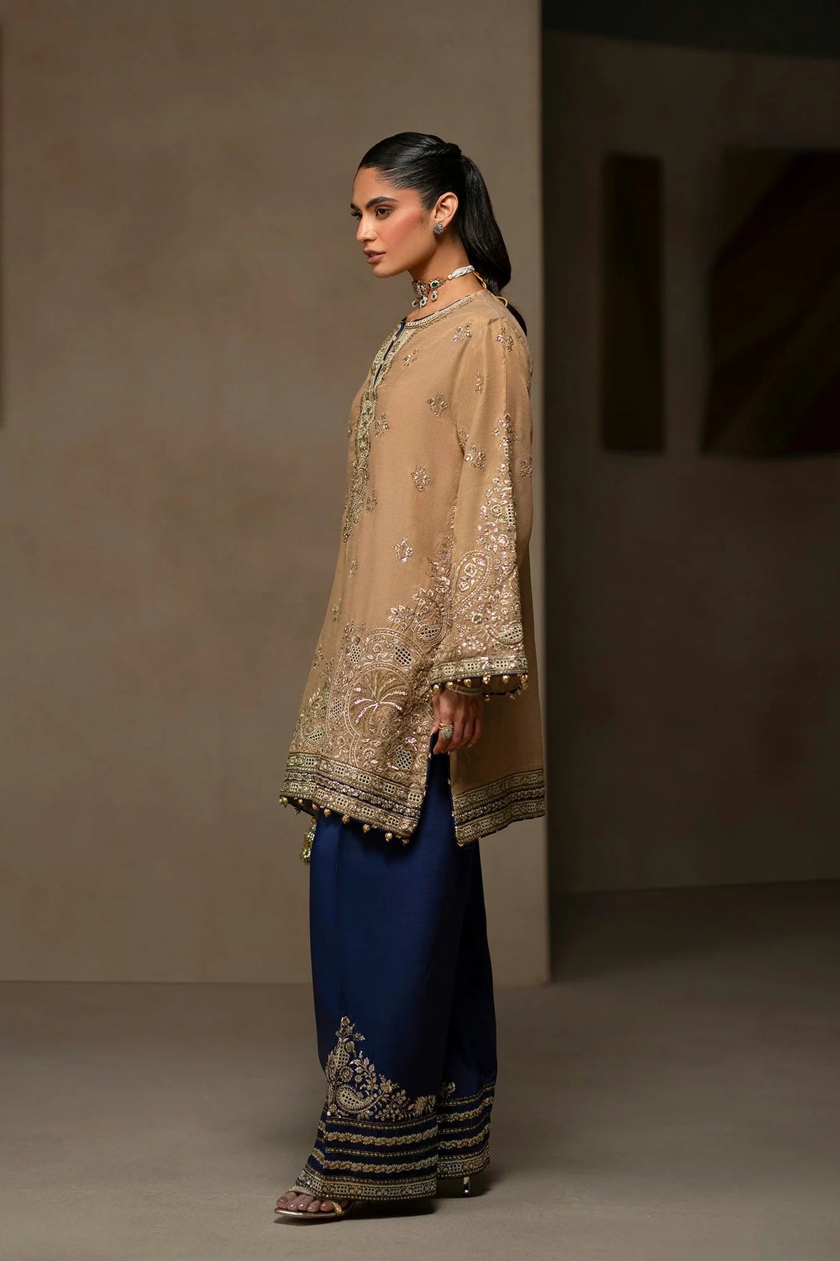 Ethnc Women Boutique '26 - EMBROIDERED SUIT | E1264-104-131