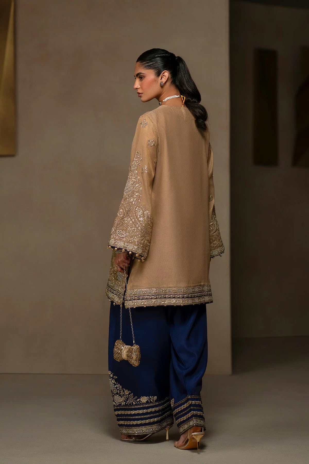 Ethnc Women Boutique '26 - EMBROIDERED SUIT | E1264-104-131