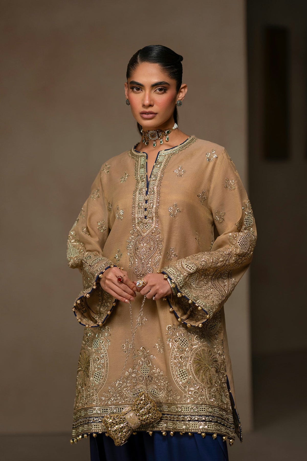 Ethnc Women Boutique '26 - EMBROIDERED SUIT | E1264-104-131