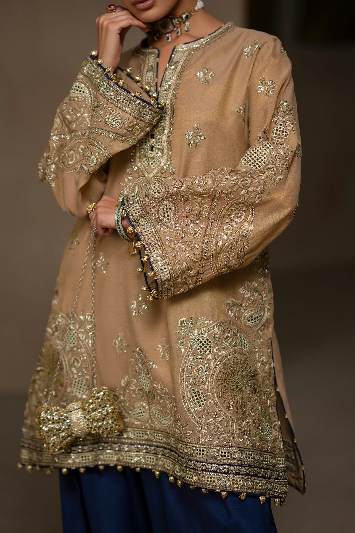 Ethnc Women Boutique '26 - EMBROIDERED SUIT | E1264-104-131
