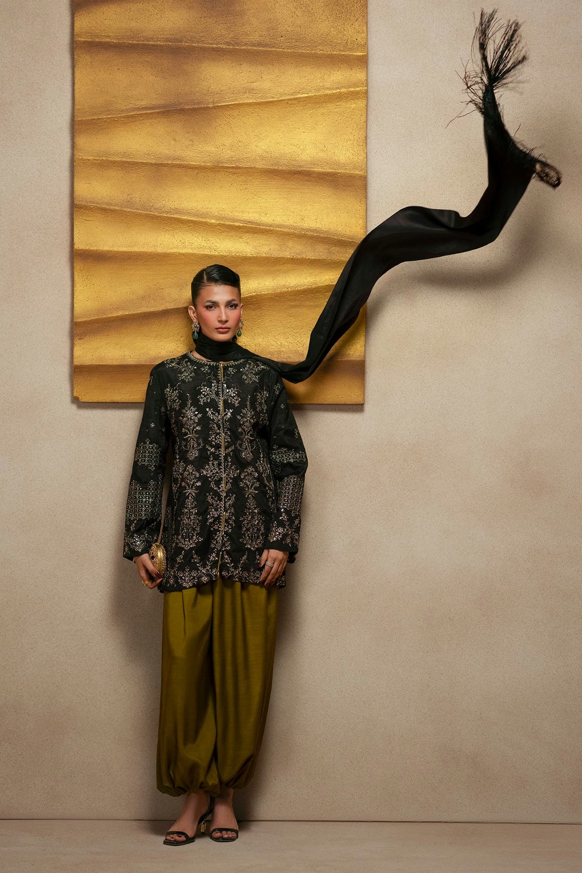 Ethnc Women Boutique '26 - EMBROIDERED SUIT | E1274-104-901
