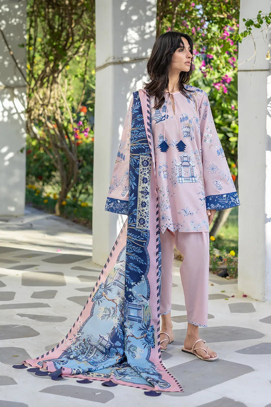 Sania Maskatiya Unstitched Lawn '26 - Cala (A)