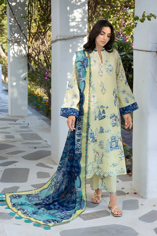 Sania Maskatiya Unstitched Lawn '26 - Cala (B)
