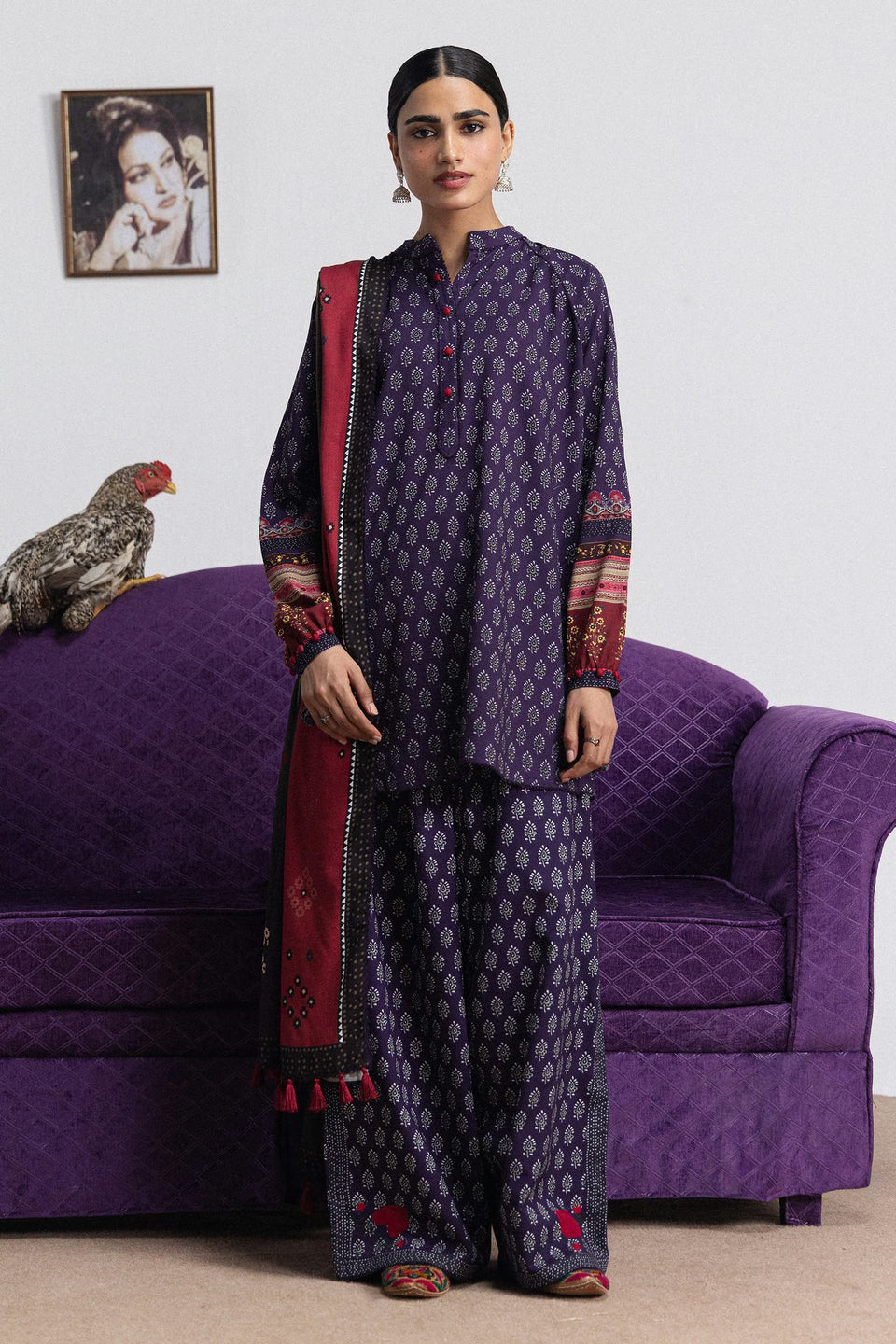 Coco By Zara Shahjahan COCO Prints Winter '26 - Anika-3B