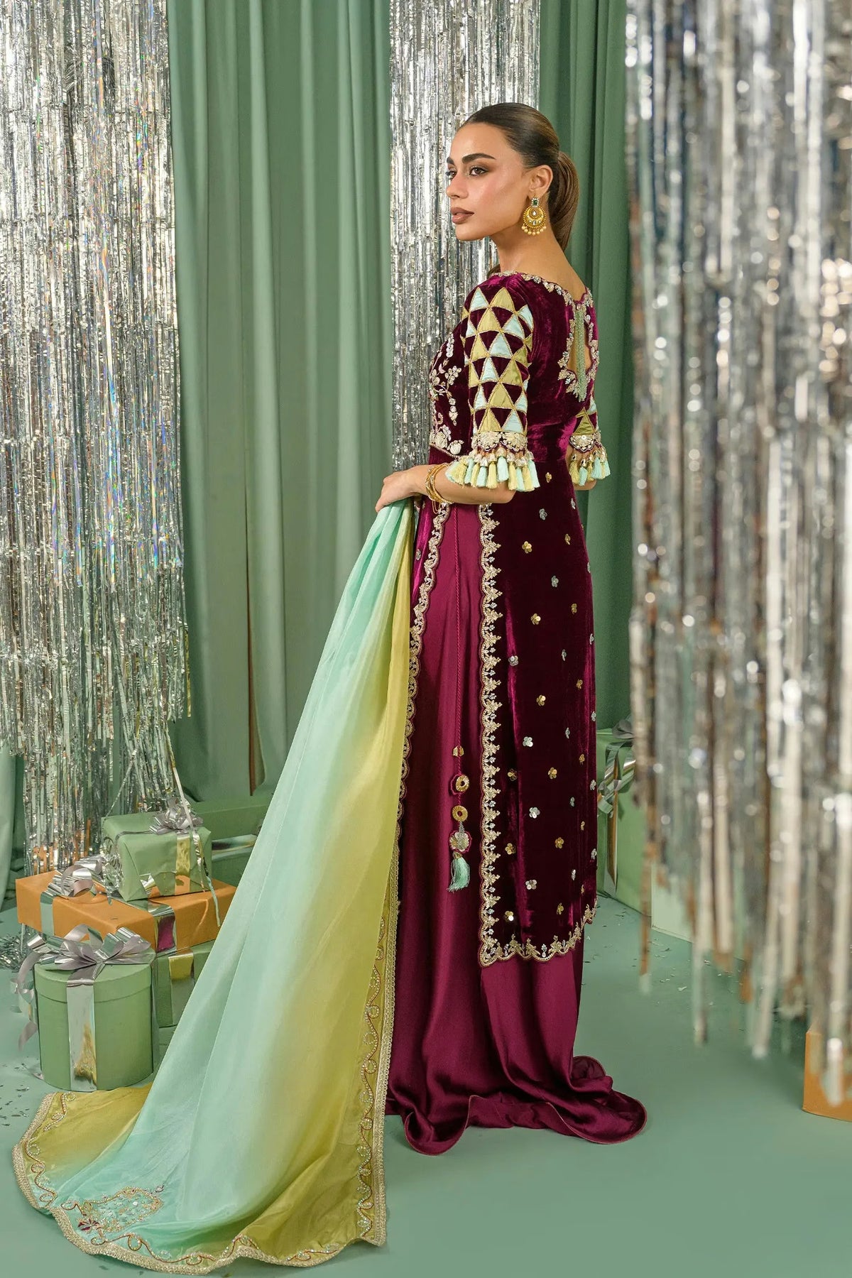 Flairs Studio Lustre The Velvet Glow '26 - Cranberry Crush