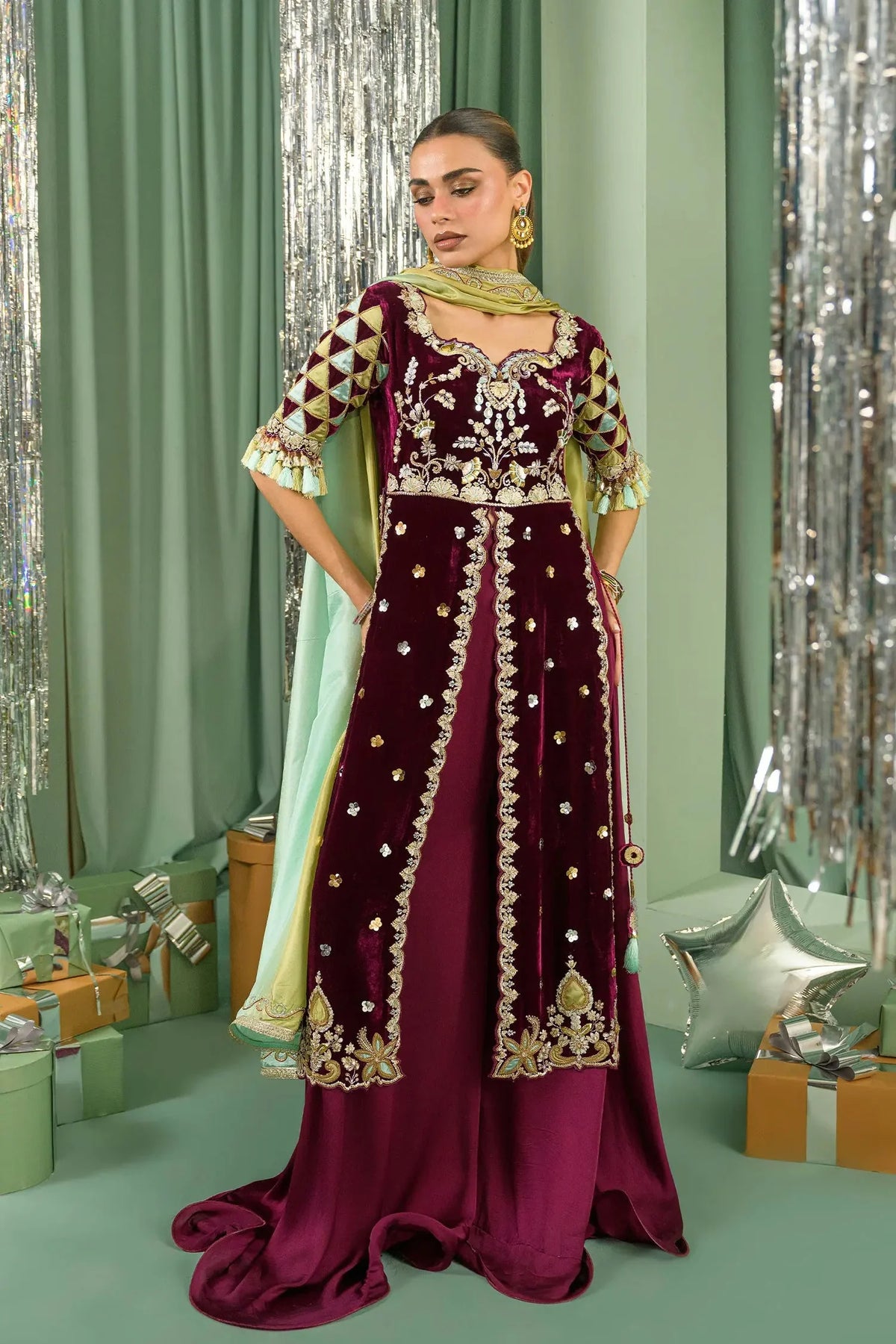 Flairs Studio Lustre The Velvet Glow '26 - Cranberry Crush