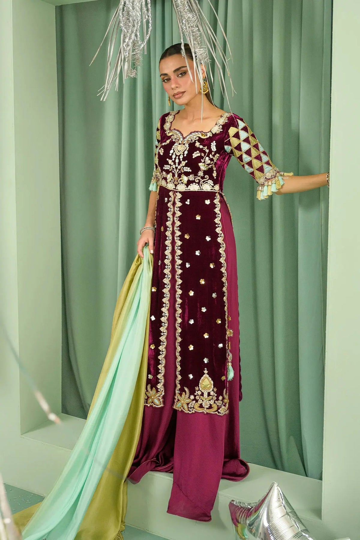 Flairs Studio Lustre The Velvet Glow '26 - Cranberry Crush
