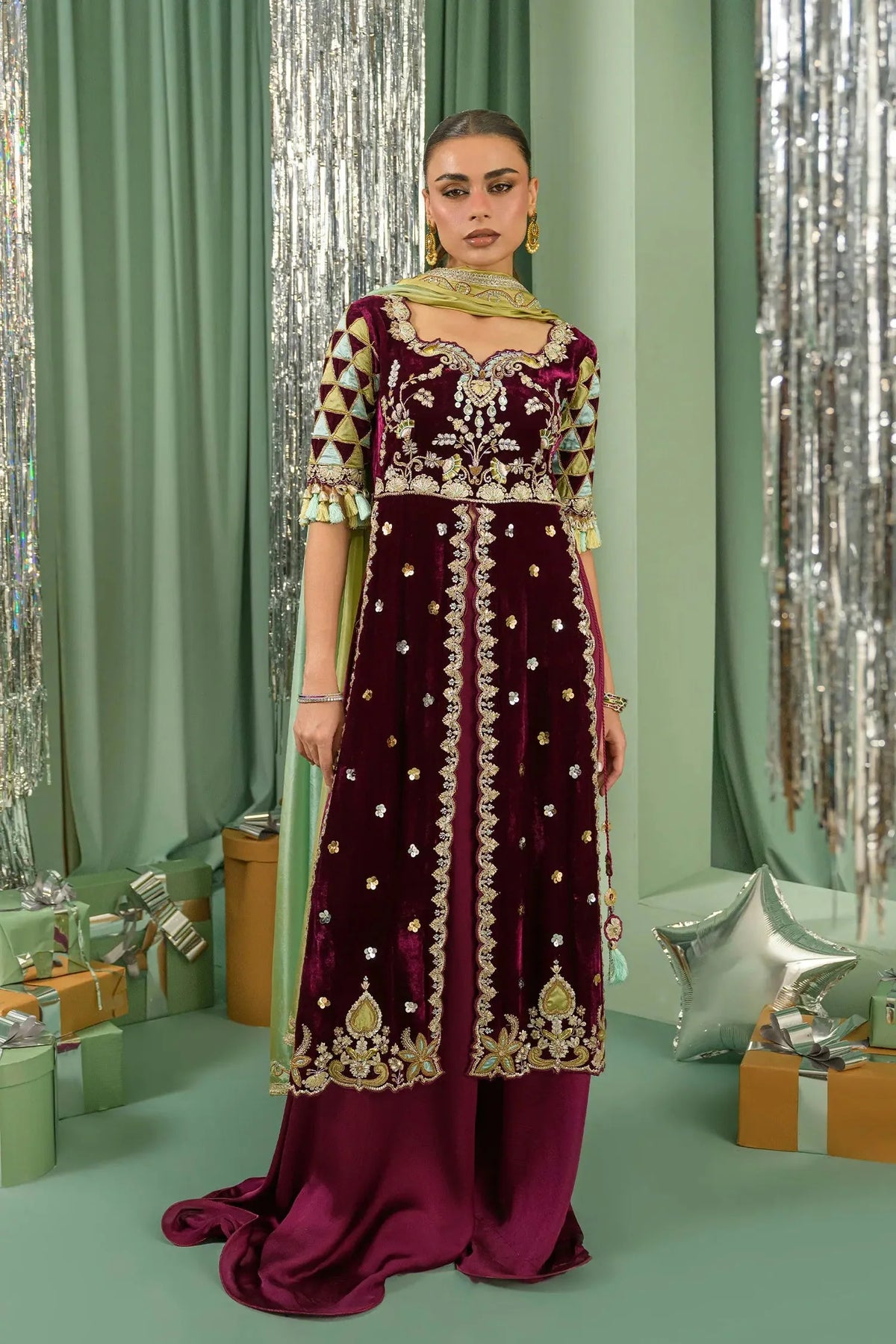 Flairs Studio Lustre The Velvet Glow '26 - Cranberry Crush