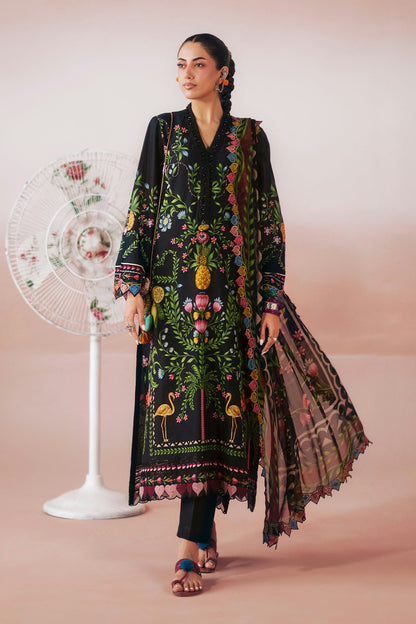 Maria.B Desi Summer Pie '26 - 3 Piece Embroidered Lawn Suit | Dwa2616-esm-blk