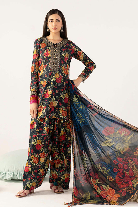 Maria.B Desi Summer Pie '26 - 3 Piece Embroidered Lawn Suit | Dwp63r1-esm-tel