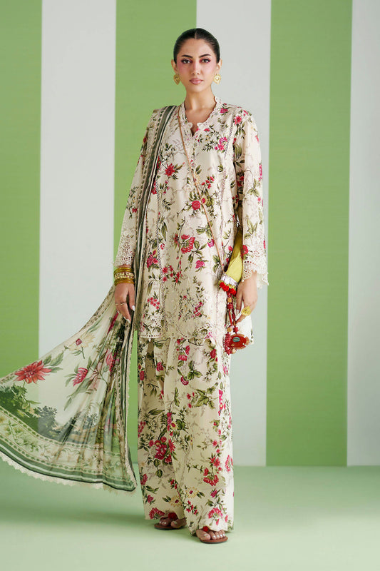 Maria.B Desi Summer Pie '26 - 3 Piece Embroidered Lawn Suit | Dwp2603-esm-ofw