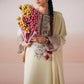 Maria.B Desi Summer Pie '26 - 3 Piece Embroidered Raw Silk Suit | Dwp2619-esm-beg