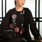 Maria.B Desi Summer Pie '26 - 3 Piece Embroidered Dobby Lawn Suit | Dwp2620-esm-blk